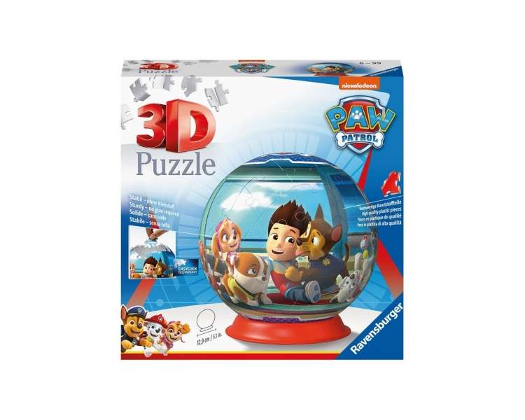 Ravensburger - Paw Patrol 3D Puzzle-Ball 72p - (10312186)