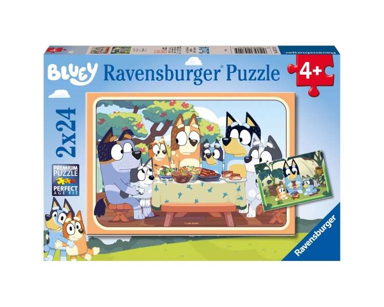 Ravensburger - Bluey 2x24p - (10105711)