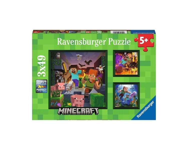 Ravensburger - Minecraft Biomes 3x49p - (10105621)