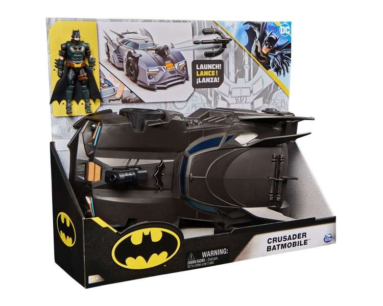 Batman - Crusader Batmobile with 10 cm Batman Figure (6067473)