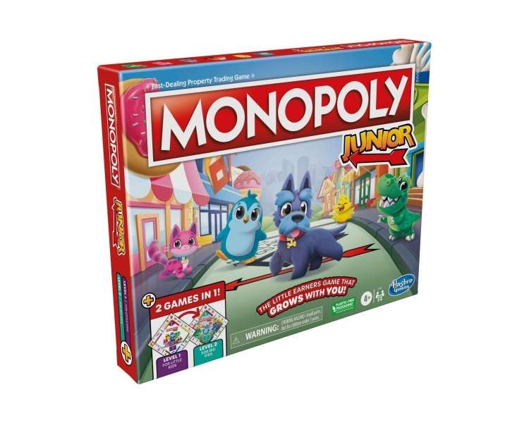 Hasbro Gaming - Monopoly Junior 2 games in 1 (F8562189)