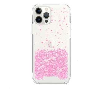 Funda Gel transparente purpurina iPhone 12 Pro Max 4 -Colores