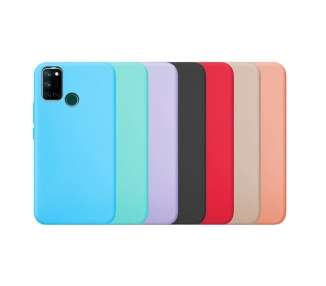 Funda Silicona Suave Realme 7i disponible en 7 Colores