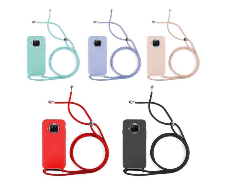 Funda suave con Cordón Xiaomi Mi 11 Lite 5-Colores