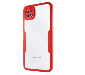 Funda Doble Silicona Anti-Golpe Samsung Galaxy A22-5G Silicona Delantera y Trasera - 4 Colores