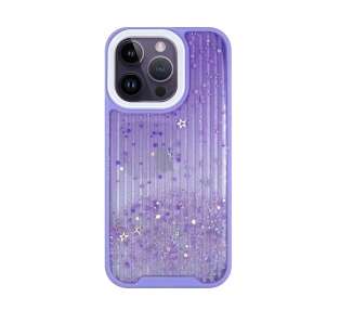 Funda Gel Anti-Golpe de purpurina para iPhone 14 Pro 4 -Colores