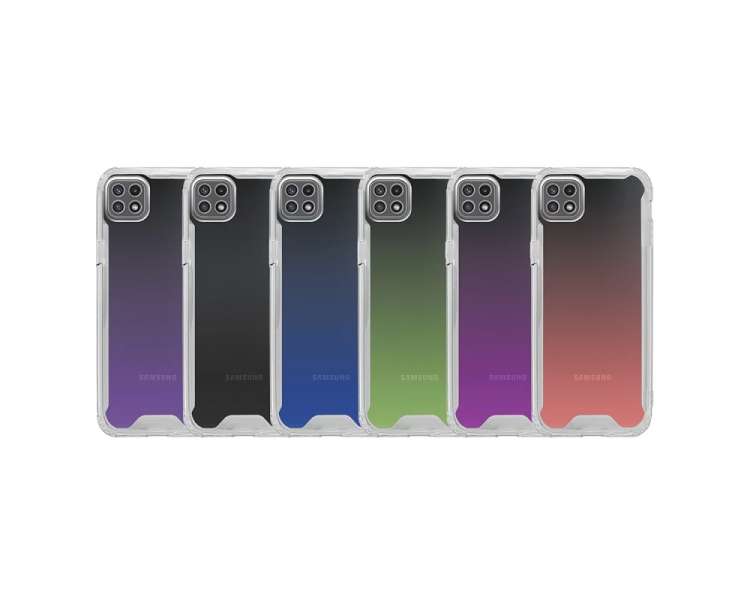 Funda Antigolpe Degradada de Colores para Samsung Galaxy A22-5G 6-Colores