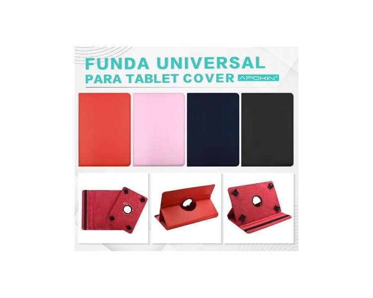 Funda Tablet Plegable 10.1 Universal Fresa