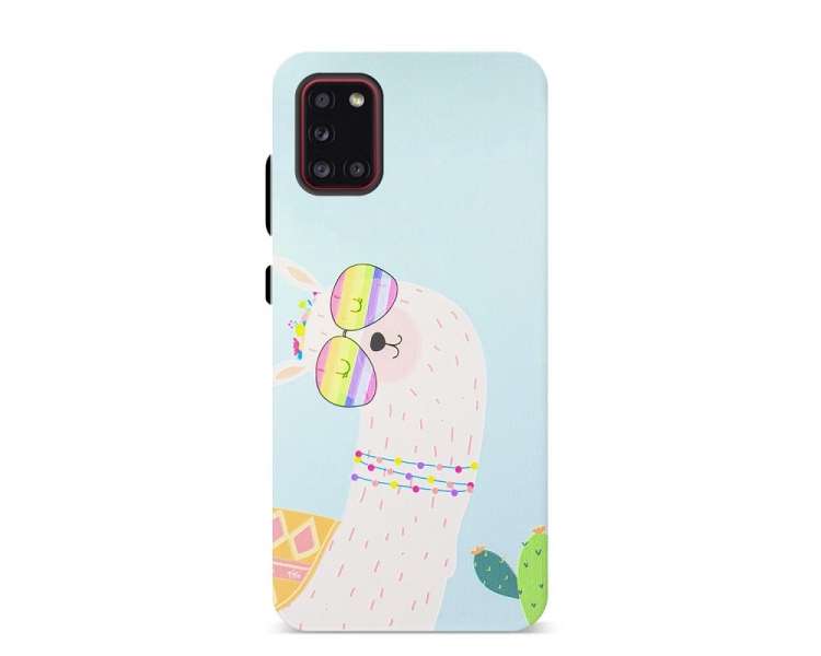 Funda Gel Relieve Samsung Galaxy A72 - Alpaca