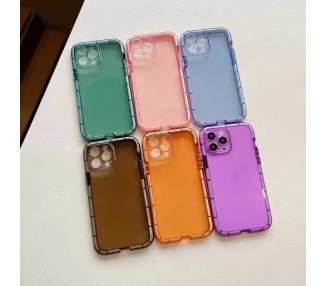 Funda Bumper Silicona Fluorescente para iPhone 11 Pro Max 6-Colores