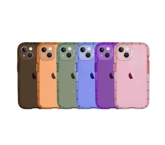 Funda Bumper Silicona Fluorescente para iPhone 13 6-Colores