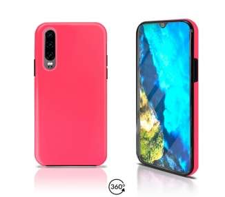 Funda Doble Huawei P30 Silicona Delantera y Trasera - 4 Colores