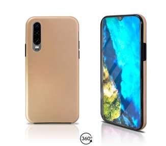 Funda Doble Huawei P30 Silicona Delantera y Trasera - 4 Colores