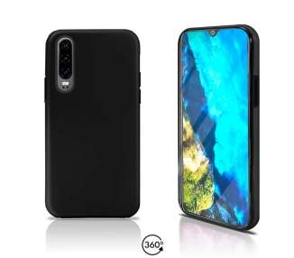 Funda Doble Huawei P30 Silicona Delantera y Trasera - 4 Colores