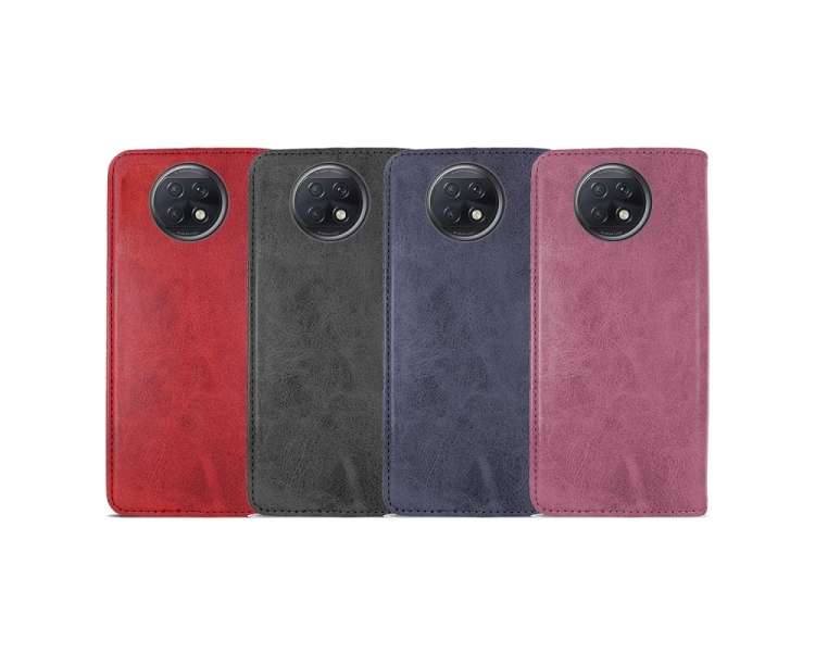Funda Tapa con Tarjetero Xiaomi Redmi 9T / Poco M3 Polipiel - 4 Colores