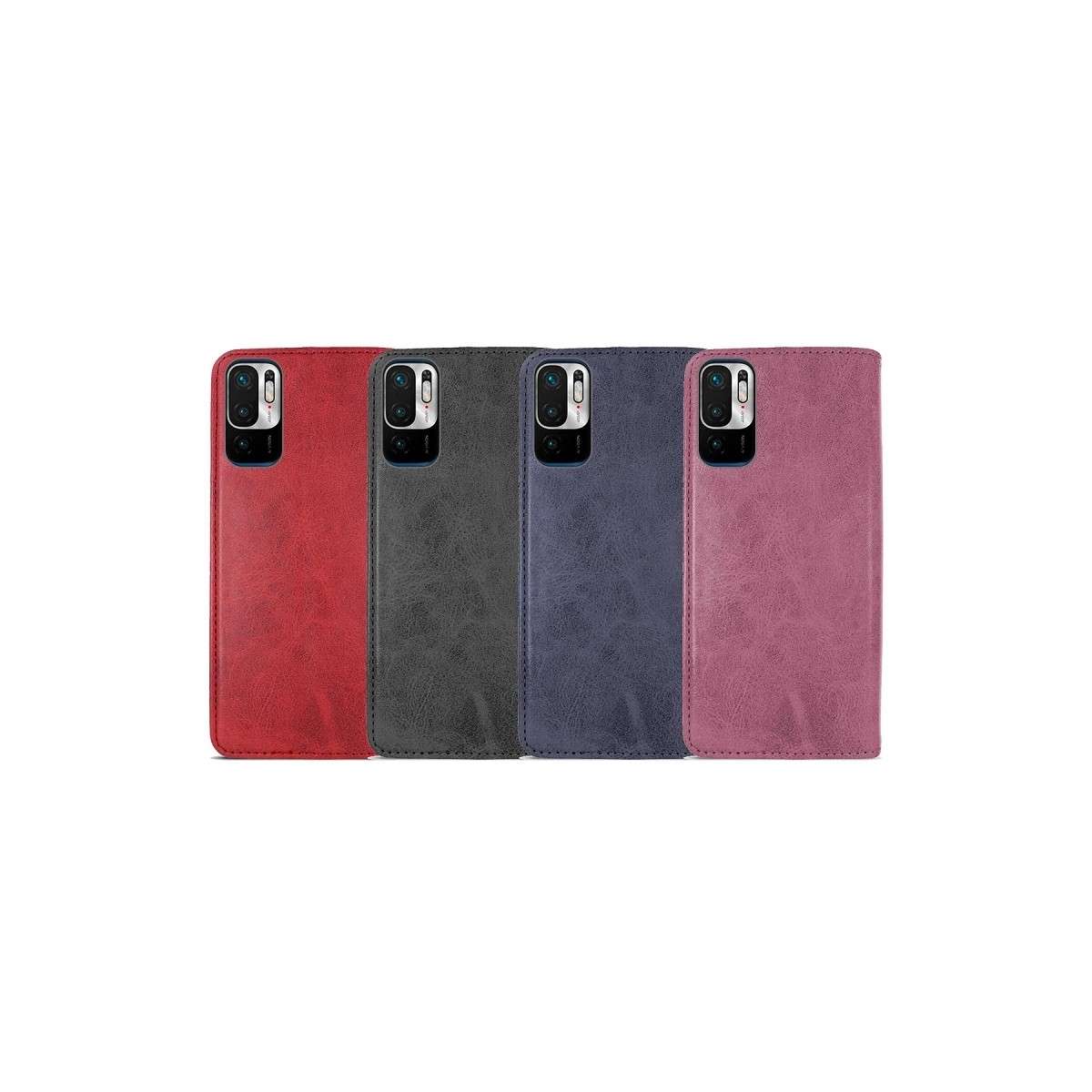 Funda Tapa con Tarjetero Xiaomi Redmi Note 13 Pro Plus 5G Polipiel - 4  Colores