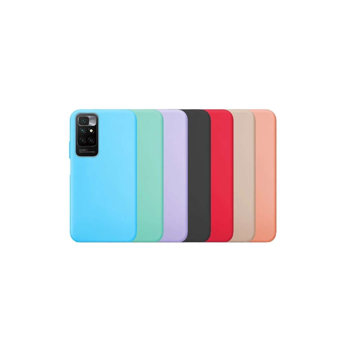 Funda/ Carcasa de silicona Rosa tacto suave para Xiaomi Redmi 8