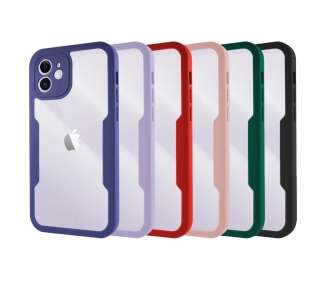 Funda Doble Silicona Anti-Golpe iPhone 11 6.1" Silicona Delantera y Trasera - 4 Colores