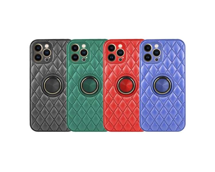 Fundas iPhone 13 Pro (Silicona+Imán) - Rojo