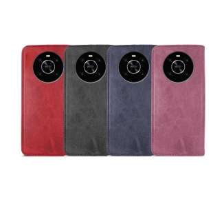 Funda Tapa con Tarjetero Honor X9/Magic 4 Lite Polipiel - 4 Colores