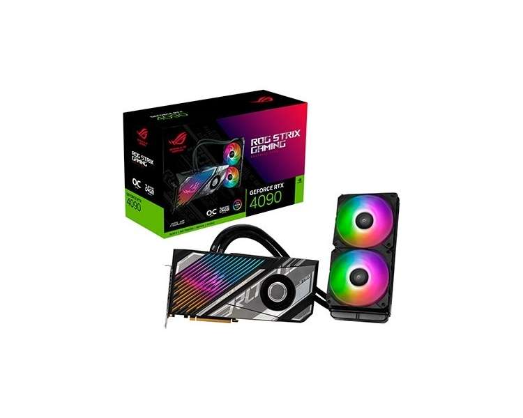 TARJETA GRÁFICA ASUS RTX 4090 ROG STRIX OC LC 24GB GDDR6X