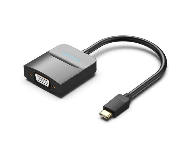 Adaptador usb tipo-c vention tddbb/ usb tipo-c macho - vga hembra