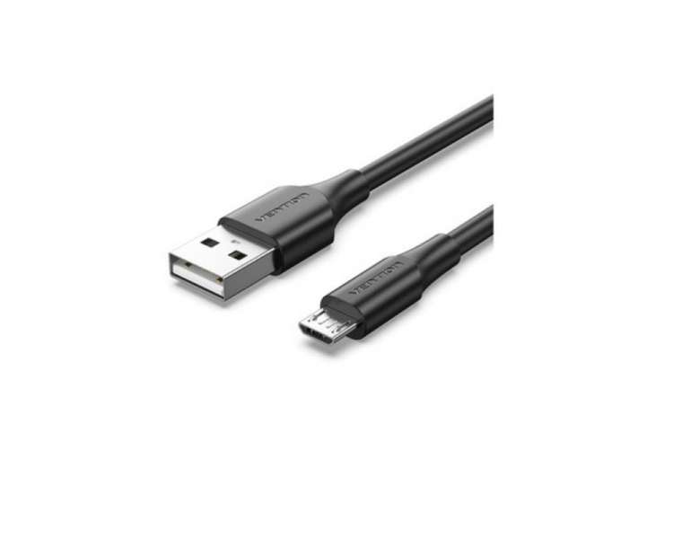 Cable usb 2.0 vention ctibf/ usb macho - microusb macho/ 1m/ negro