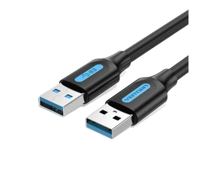 Cable usb 3.0 vention conbf/ usb macho - usb macho/ 1m/ negro