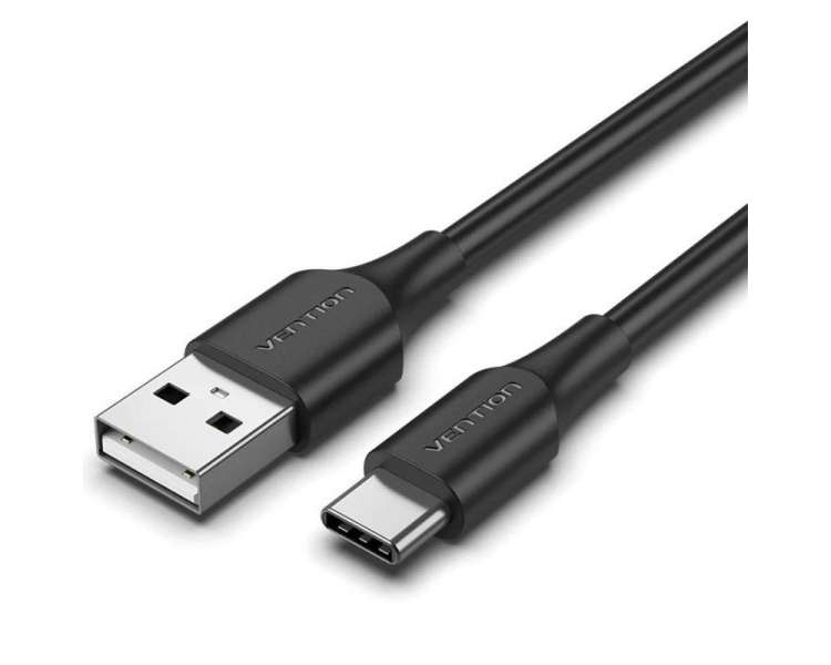 Cable usb 2.0 vention cthbd/ usb tipo-c macho - usb macho/ 50cm/ negro