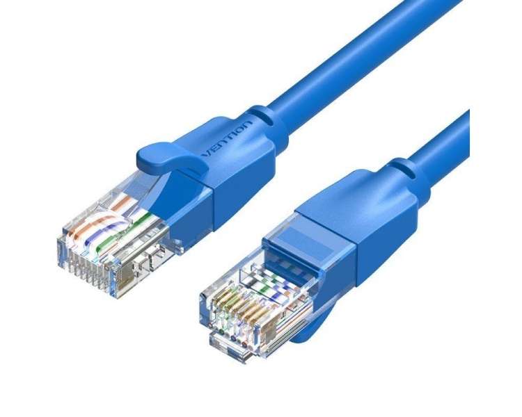 Cable de red rj45 utp vention ibeld cat.6/ 50cm/ azul