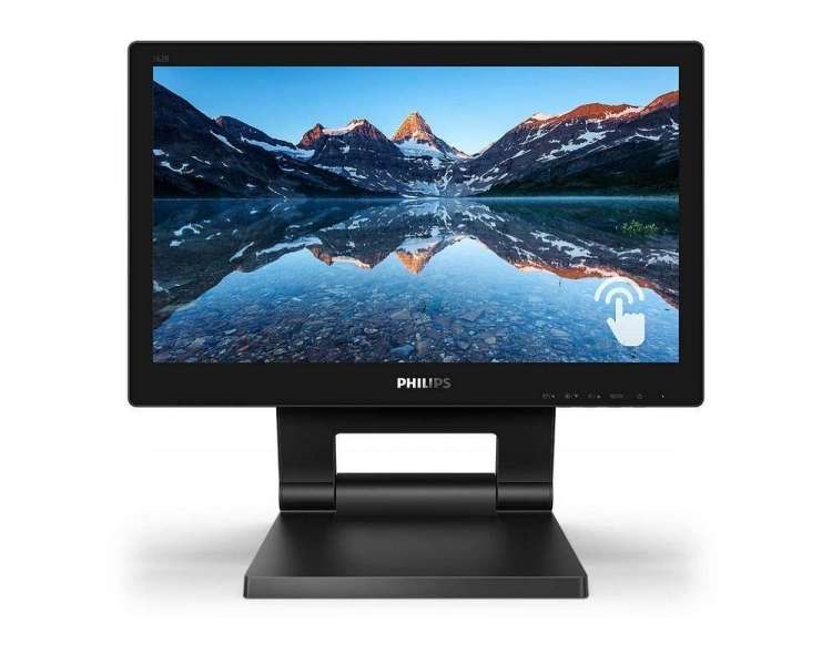 Monitor profesional táctil philips 162b9t 15.6'/ hd/ multimedia/ negro