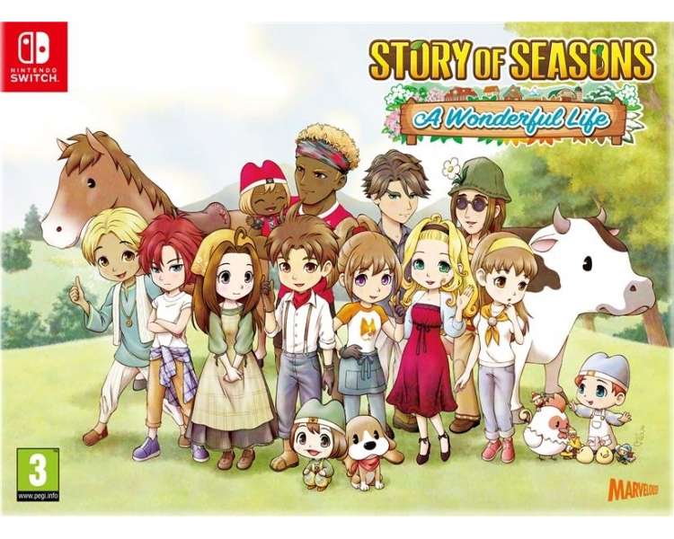 Story of Seasons: A Wonderful Life (Limited Edition) Juego para Consola Nintendo Switch [ PAL ESPAÑA ]