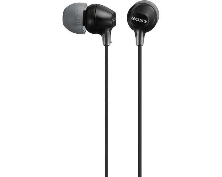 Auriculares intrauditivo sony mdrex15lpb/ jack 3.5/ negros