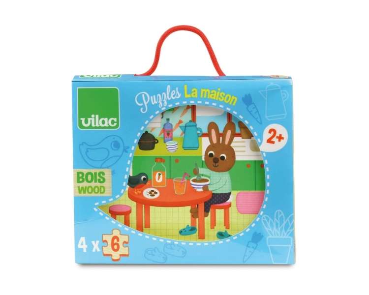 Vilac - House puzzle - (2643)