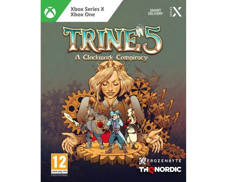 Trine 5: A Clockwork Conspiracy Juego para Consola Microsoft XBOX Series X, Xbox One [ PAL ESPAÑA ]