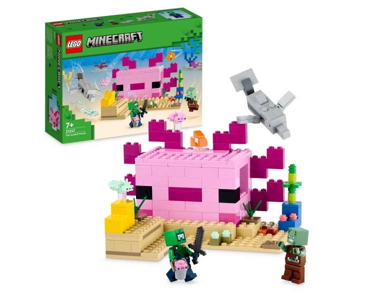 LEGO Minecraft - The Axolotl House (21247)