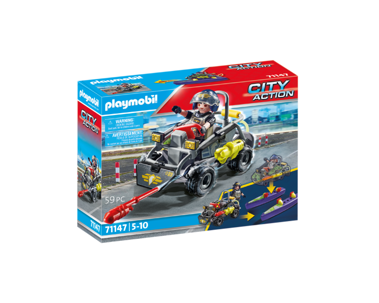 Playmobil - Tactical Unit - Mulit-Terrain Quad (71147)