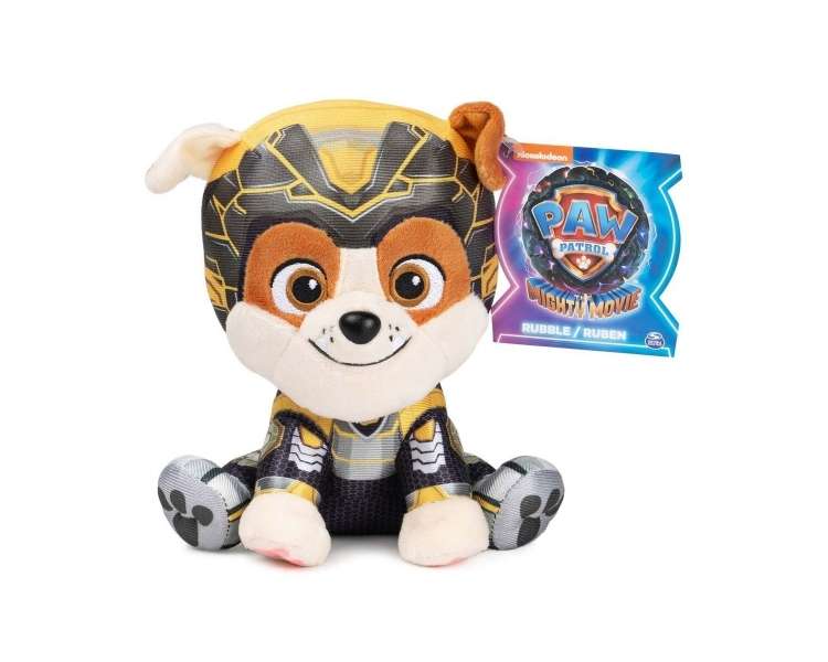 Paw Patrol - Gund Movie 2 Plush Pups - Rubble 15 cm (6067694)