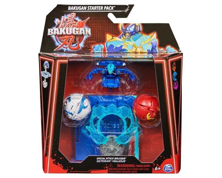 Bakugan - Special Attack Bruiser w/ Octogan & Nillious