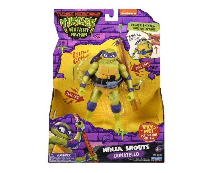 Turtles Mutant Mayhem - Power Sounds 14cm - Donatello