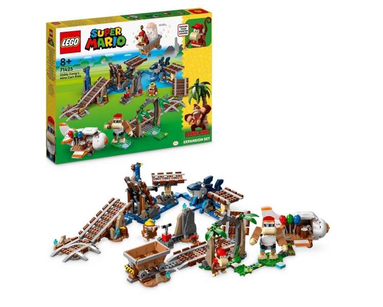 LEGO Super Mario - Diddy Kong's Mine Cart Ride Expansion Set (71425)