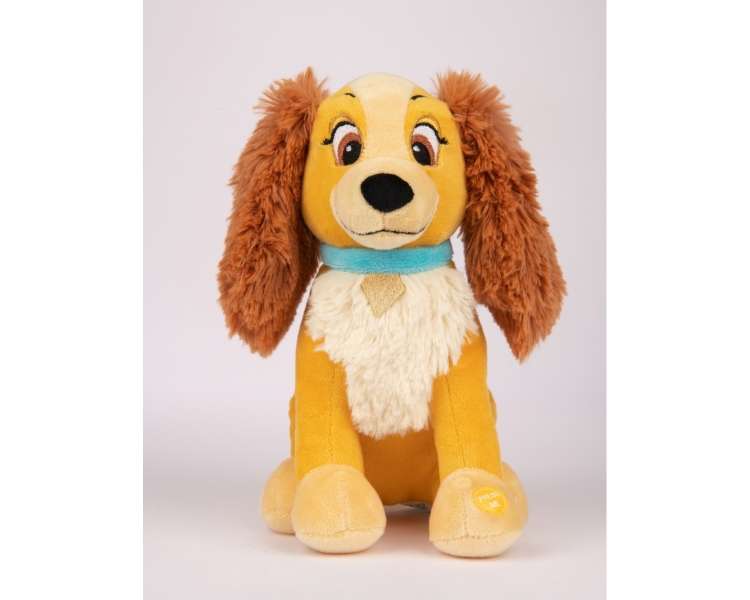 Disney - Sitting Plush w. sound - Lady (DCL-9279-4)