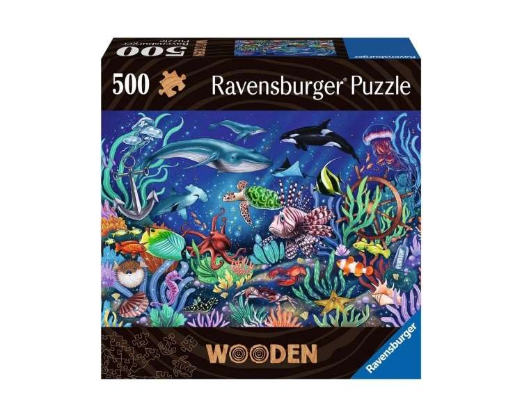 Ravensburger - Wooden Under the Sea 500p - (10217515)