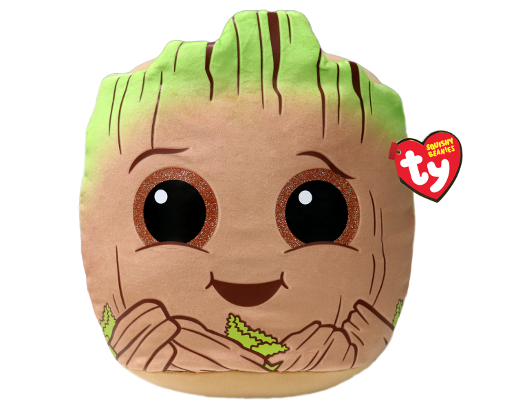 TY Plush - Squishy Beanies - Groot (25 cm) (TY39251)