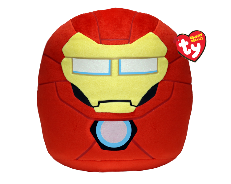 TY Plush - Squishy Beanies - Iron Man (25 cm) (TY39253)