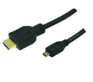 CABLE HDMI-M A microHDMI-M 1.5M LOGILINK CH0031