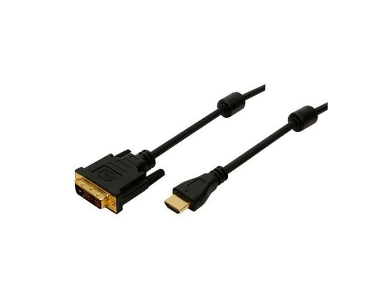 CABLE HDMI-M A DVI-D M 2M LOGILINK CH0004