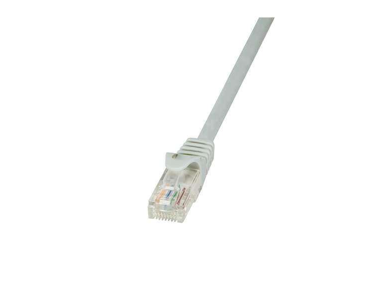 CABLE RED UTP CAT5E RJ45 LOGILINK 5M PARCHEO AWG24/7 TRENZA