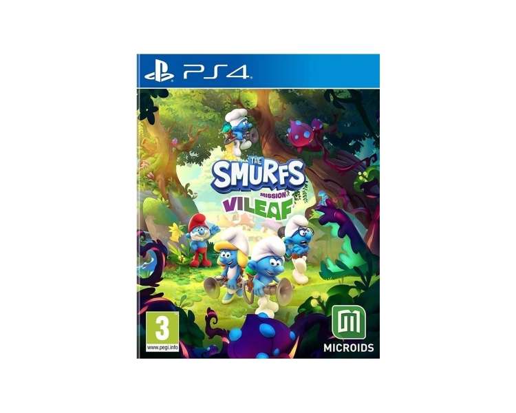The Smurfs: Mission ViLeaf Juego para Consola Sony PlayStation 4 , PS4