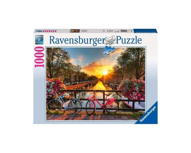 Ravensburger Bicycles in Amsterdam - 1000pc Jigsaw Puzzle